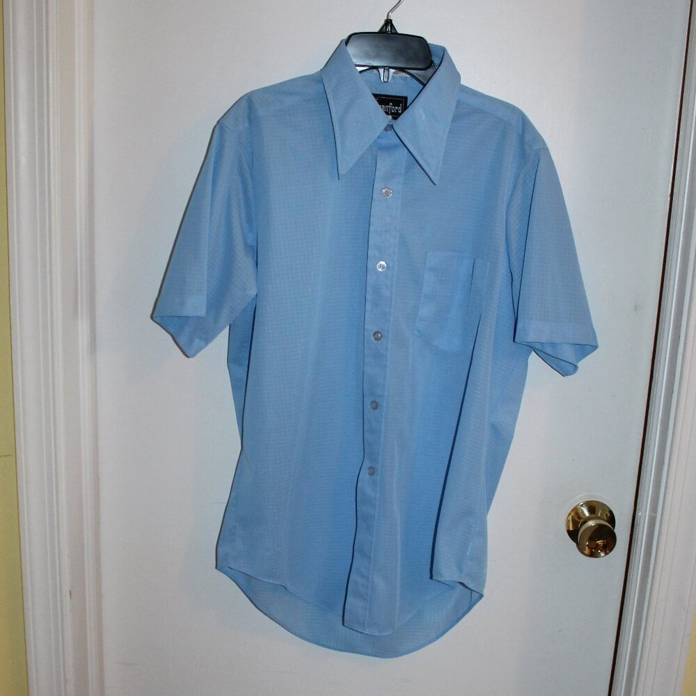 Men's Vintage Branford Semi Sheer Tropical Weight Short Sleeve
